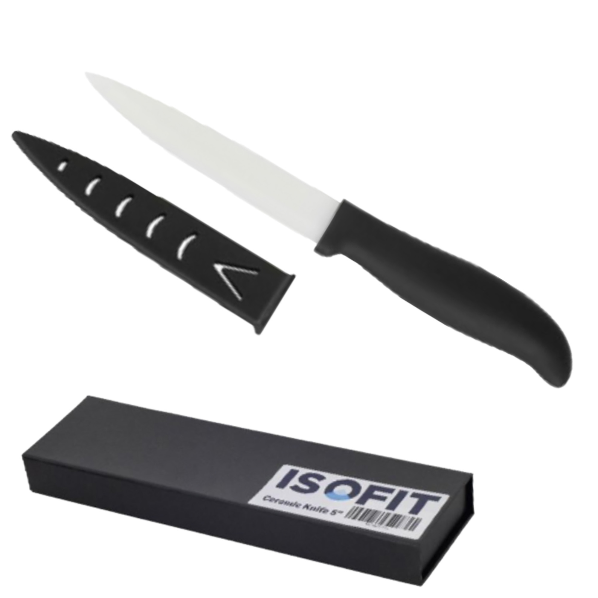 Keramikmesser 5" in Box Messer mit keramischer Klinge 12cm