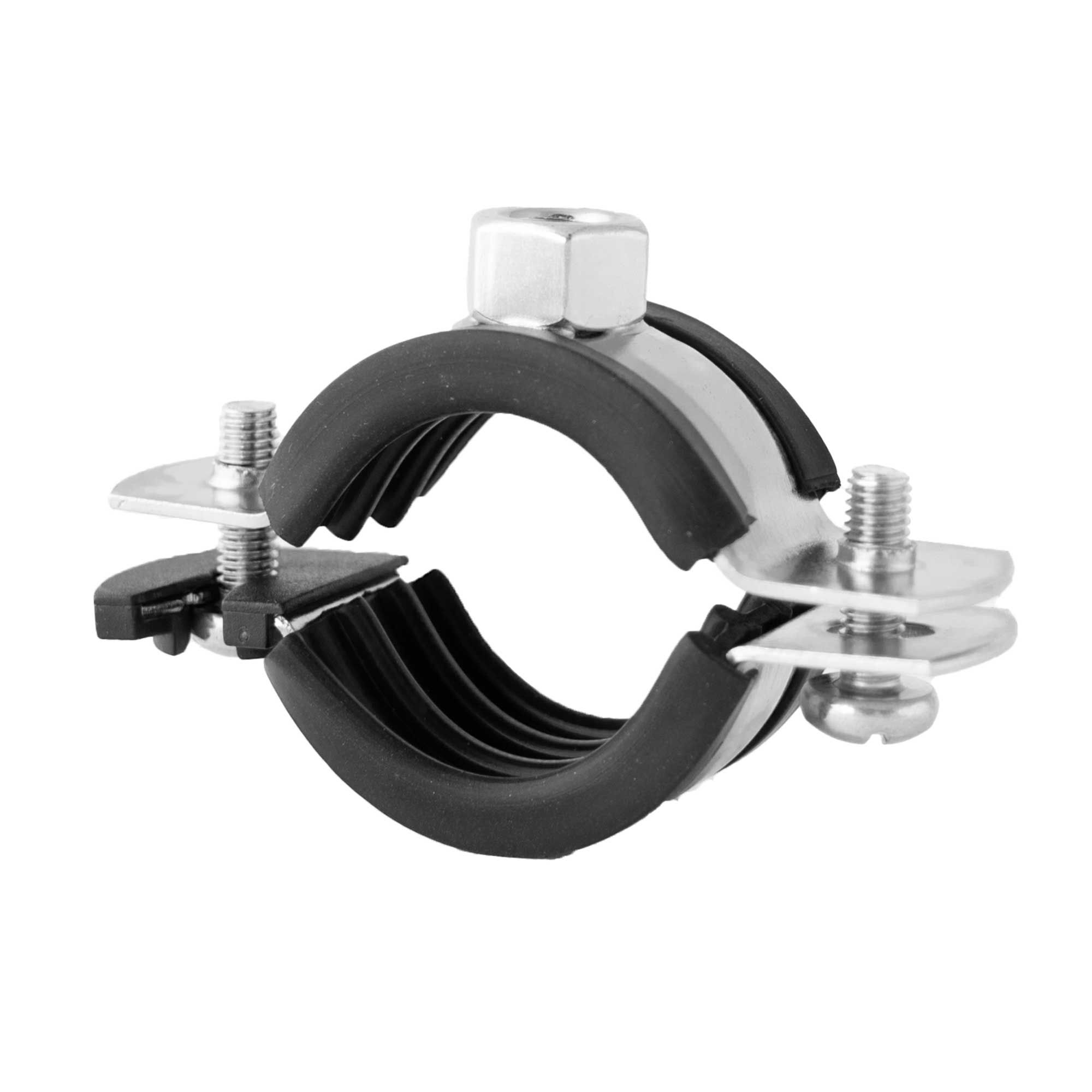 FX Schraubrohrschelle Classic Pro M8 12-14mm (1/4'') verzinkt mit Einlage