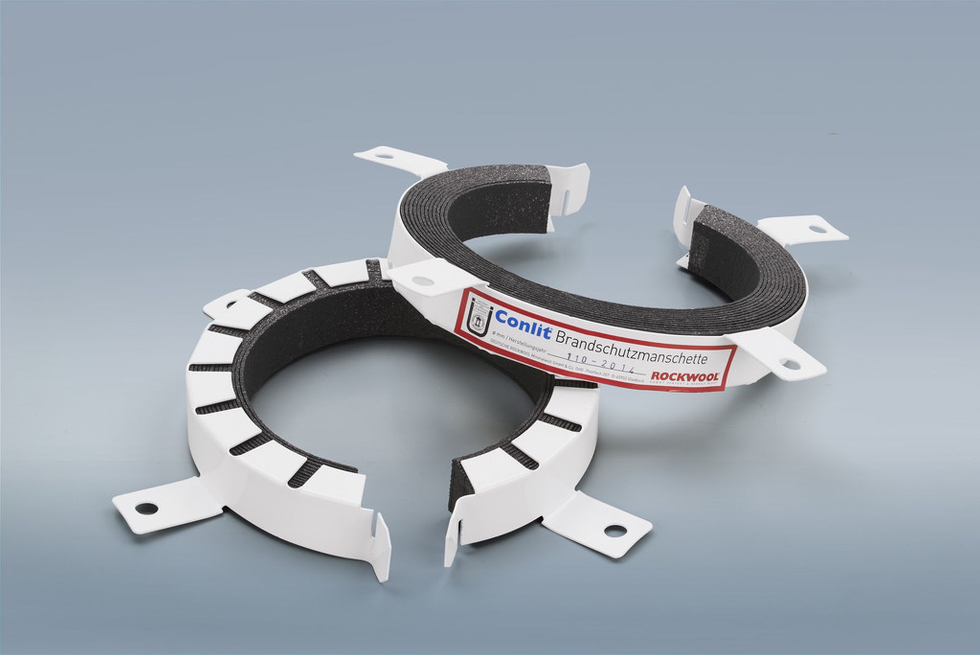 Rockwool CONLIT Brandschutzmanschette D 90 mm für brennb. Abwasserrohre